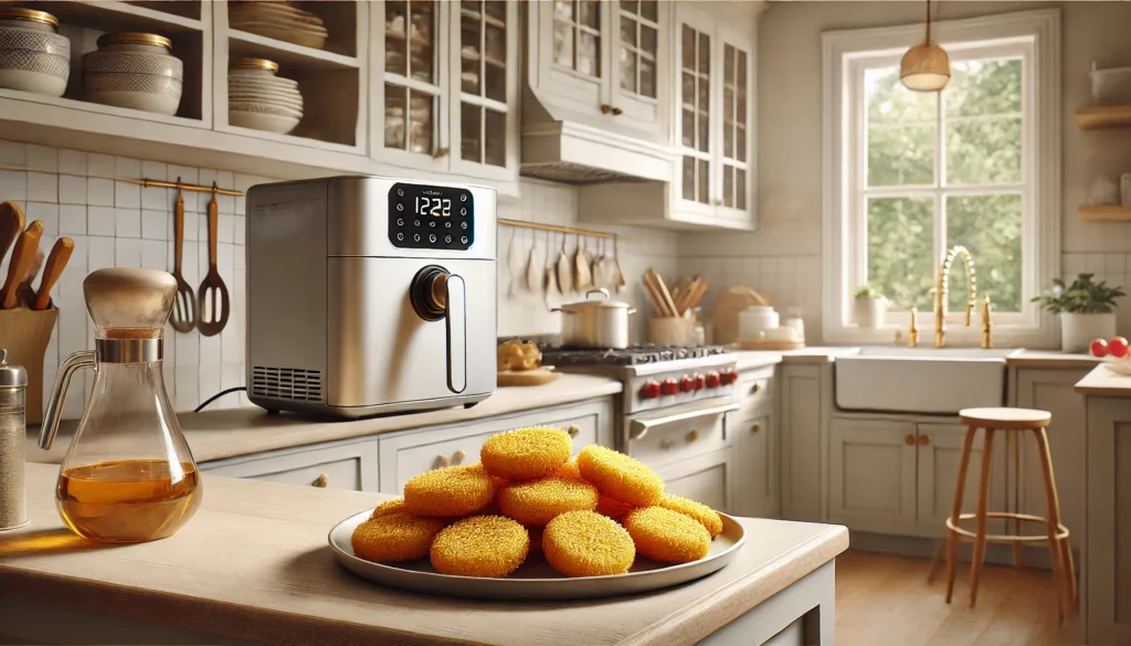 Bolinho de Arroz feitos na Air Fryer da Rita Lobo